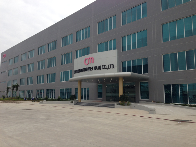Dự Án Crystal Martin Việt Nam KCN Quang Châu, tỉnh Bắc Giang